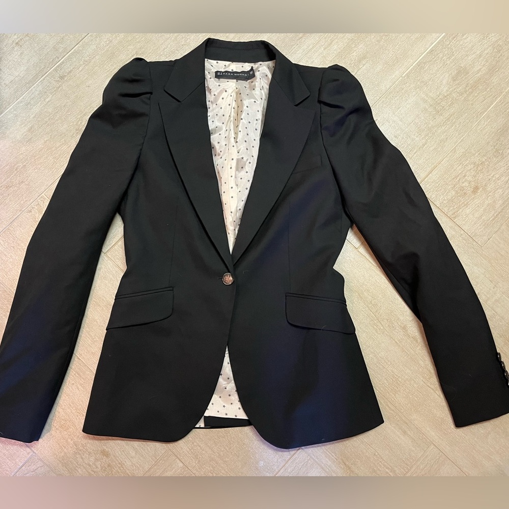 Zara black blazer